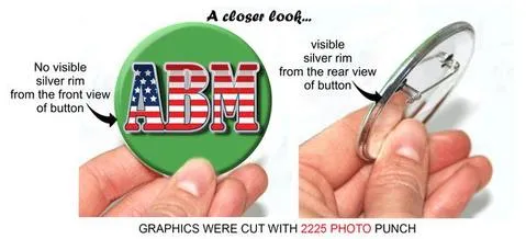 2.25" Mounted Photo Button Making Kit