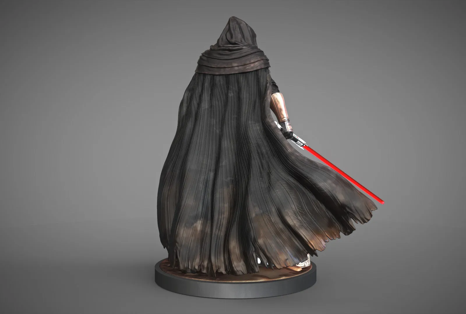 A077 - Movie Character design, The Starwars Darth Revan, STL 3D model design printable download files