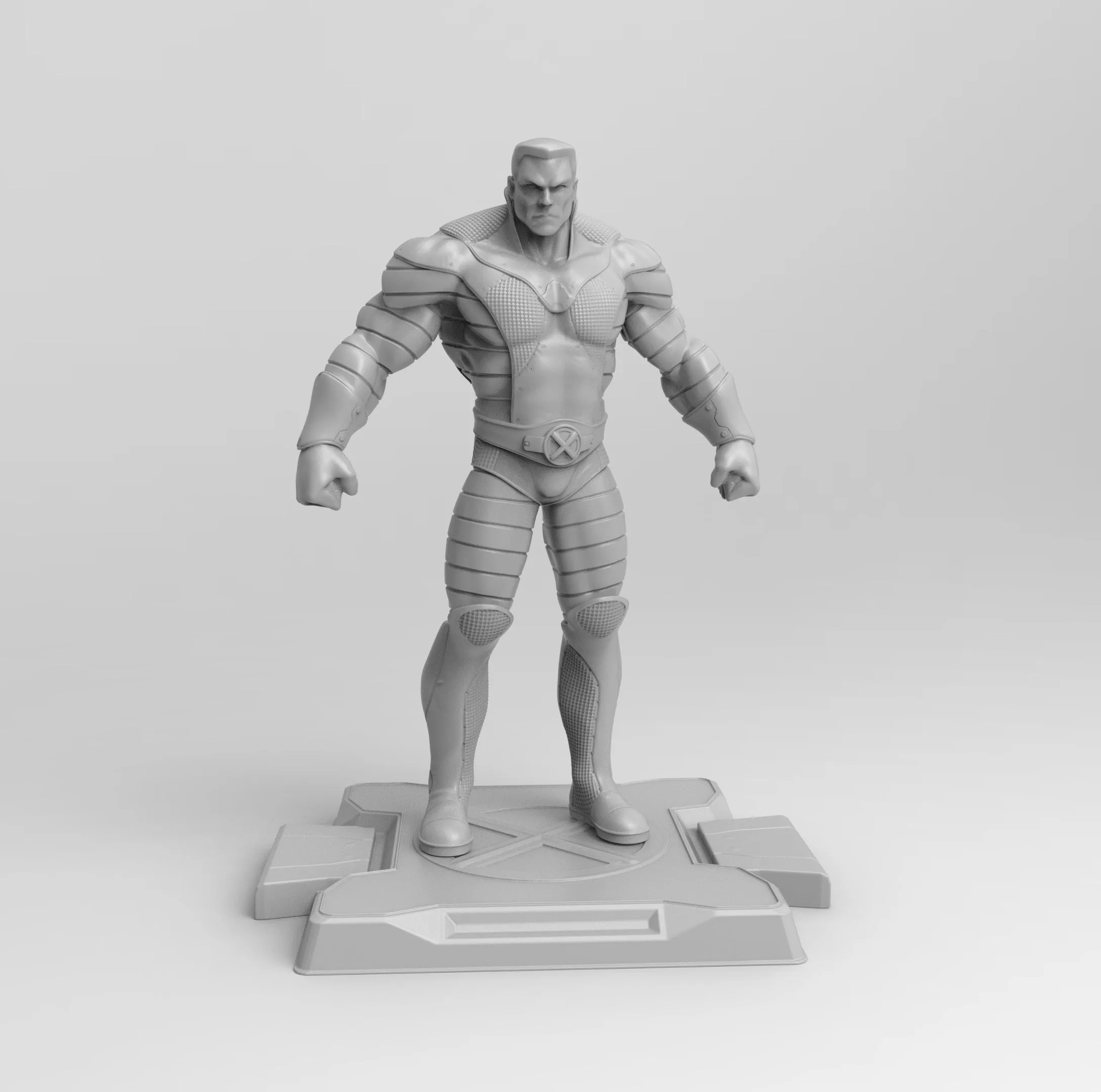 A084 - Comic character design , The iron Colossus , Marvel comics heroes , STL 3D model design print download files