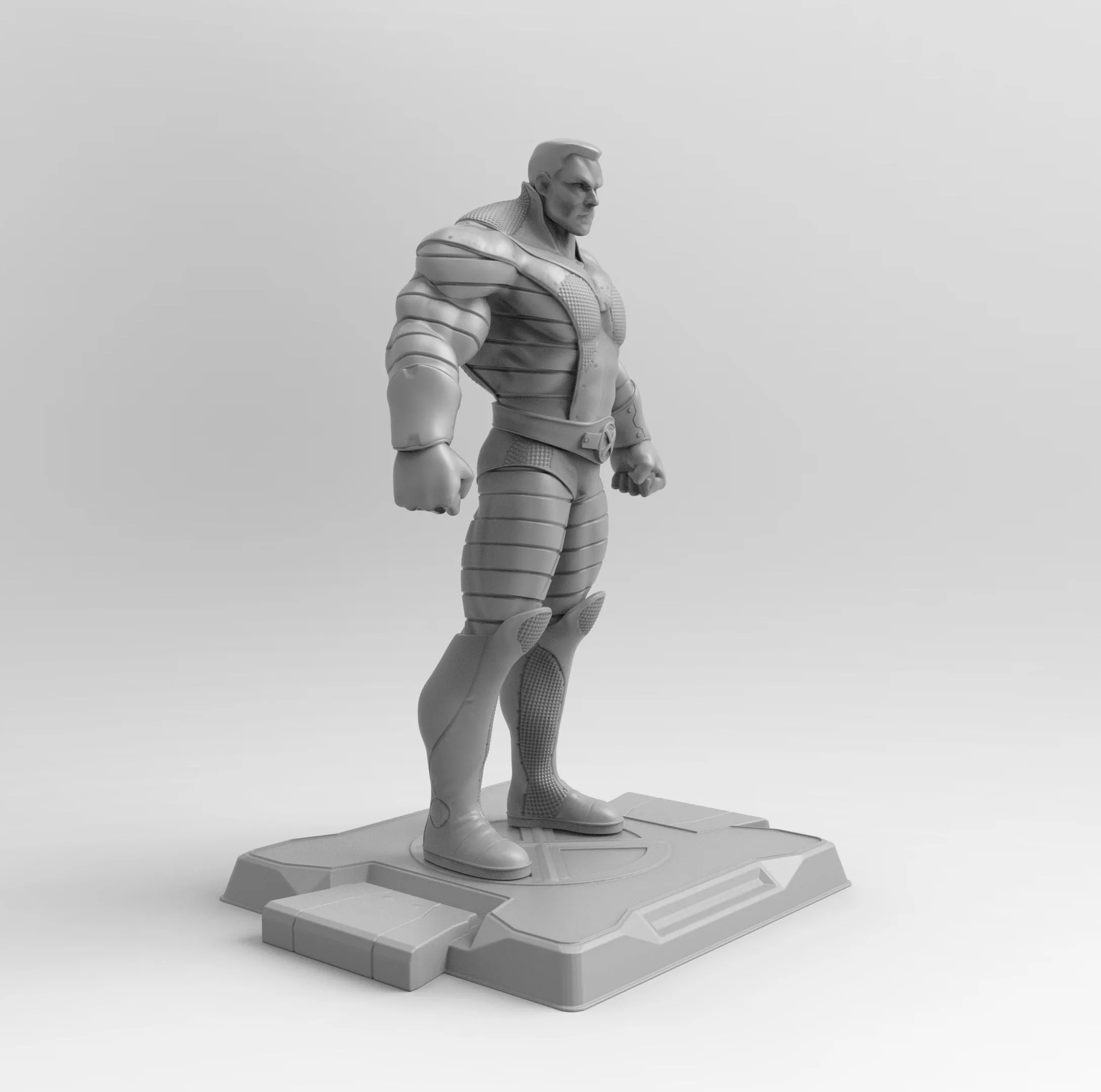 A084 - Comic character design , The iron Colossus , Marvel comics heroes , STL 3D model design print download files