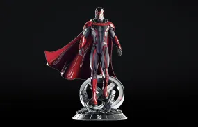 A102 - Comic character design, The Magneto standing position, marvel character design, STL 3D model design print files