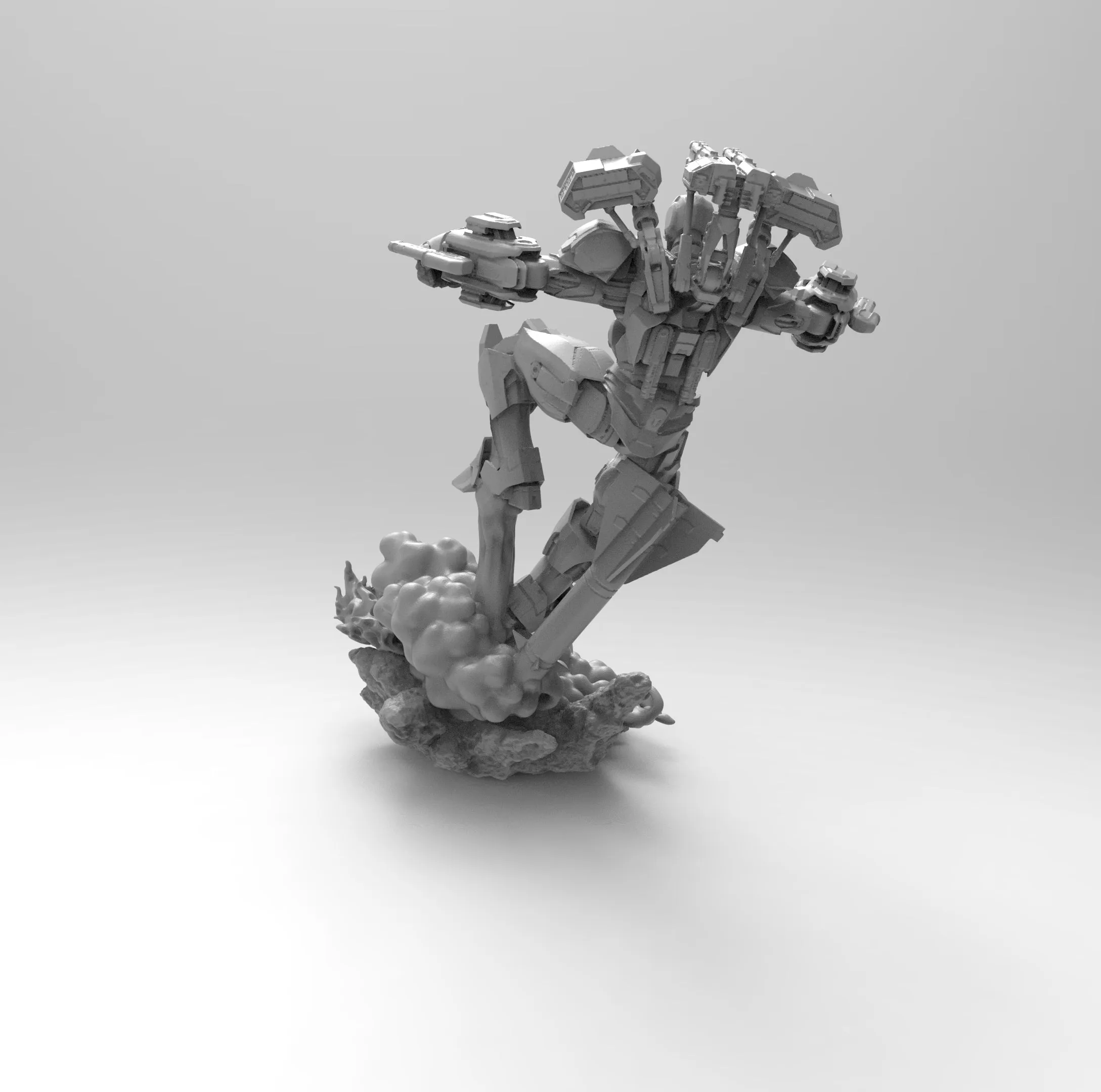 A110 - Comic character design, Patriot Ironman Marvel Characters STL 3D model design print download files