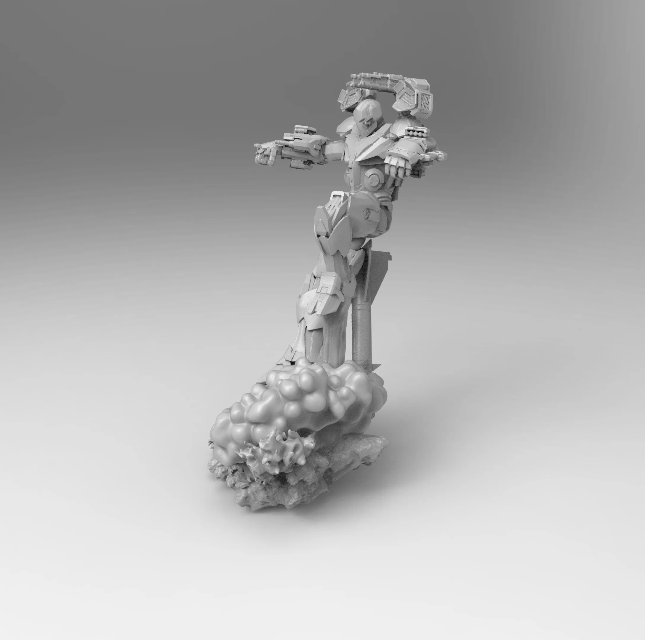 A110 - Comic character design, Patriot Ironman Marvel Characters STL 3D model design print download files