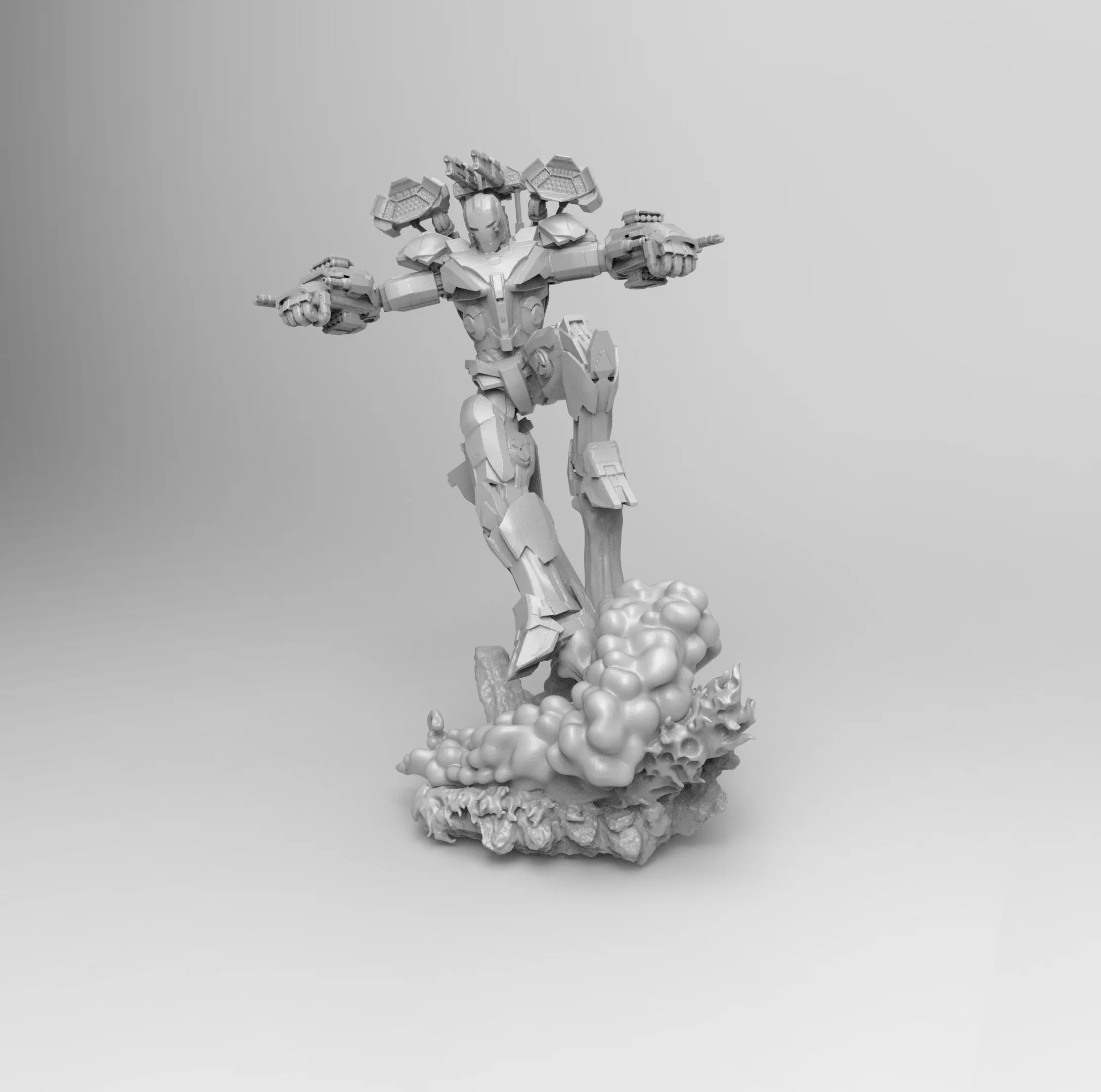 A110 - Comic character design, Patriot Ironman Marvel Characters STL 3D model design print download files