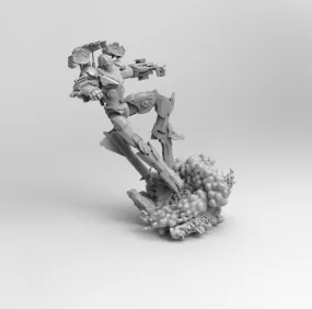 A110 - Comic character design, Patriot Ironman Marvel Characters STL 3D model design print download files