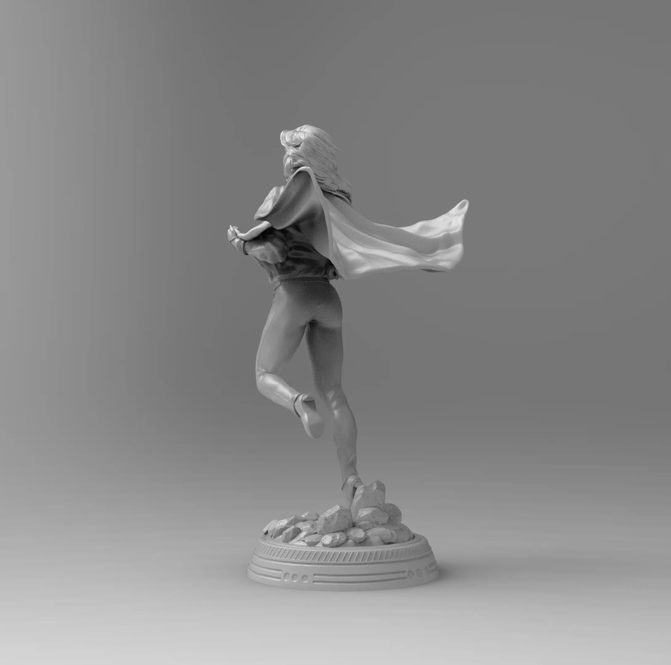 A119 - DC Comics Supergirl, Character STL 3D model design print files