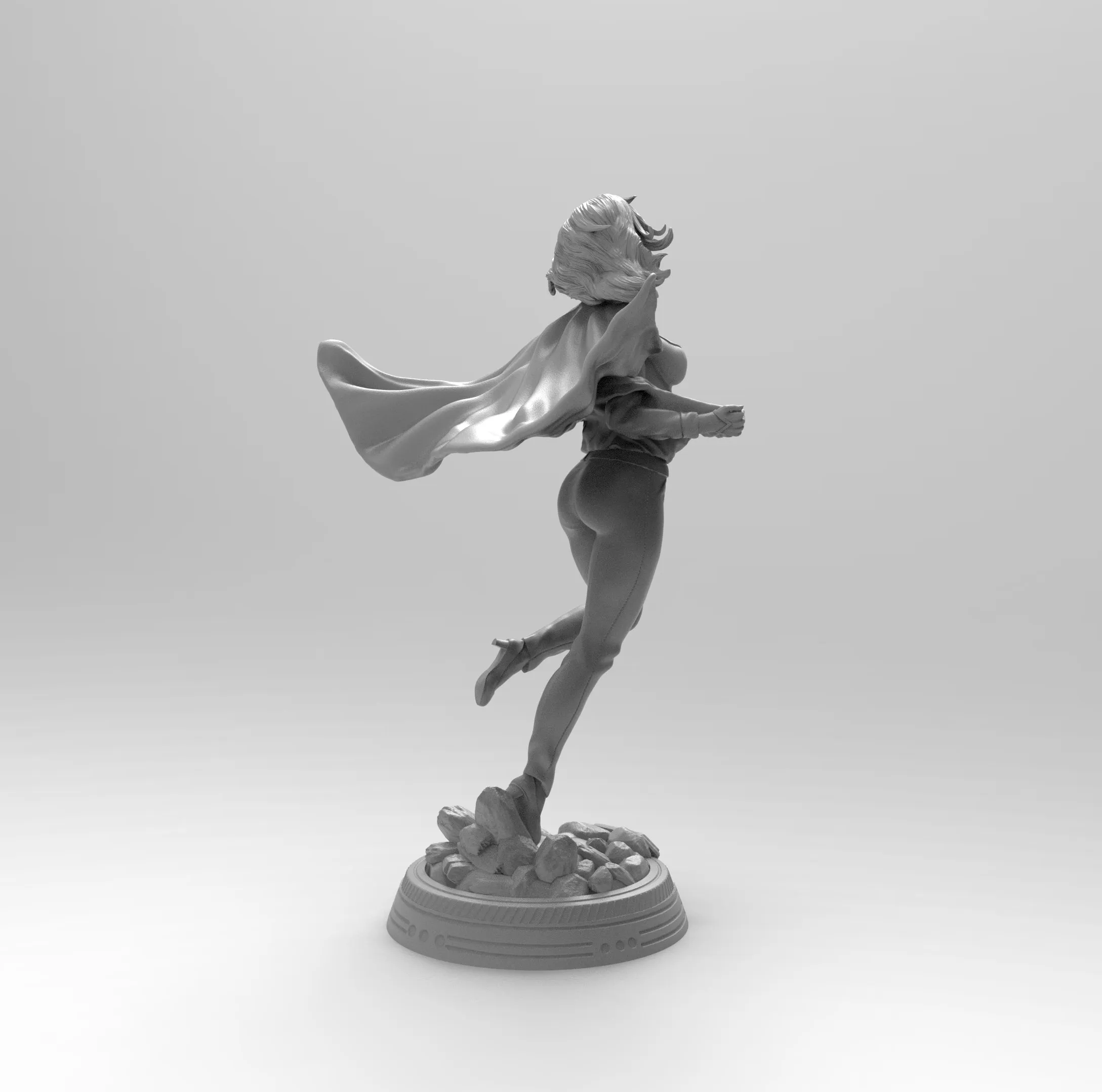 A119 - DC Comics Supergirl, Character STL 3D model design print files