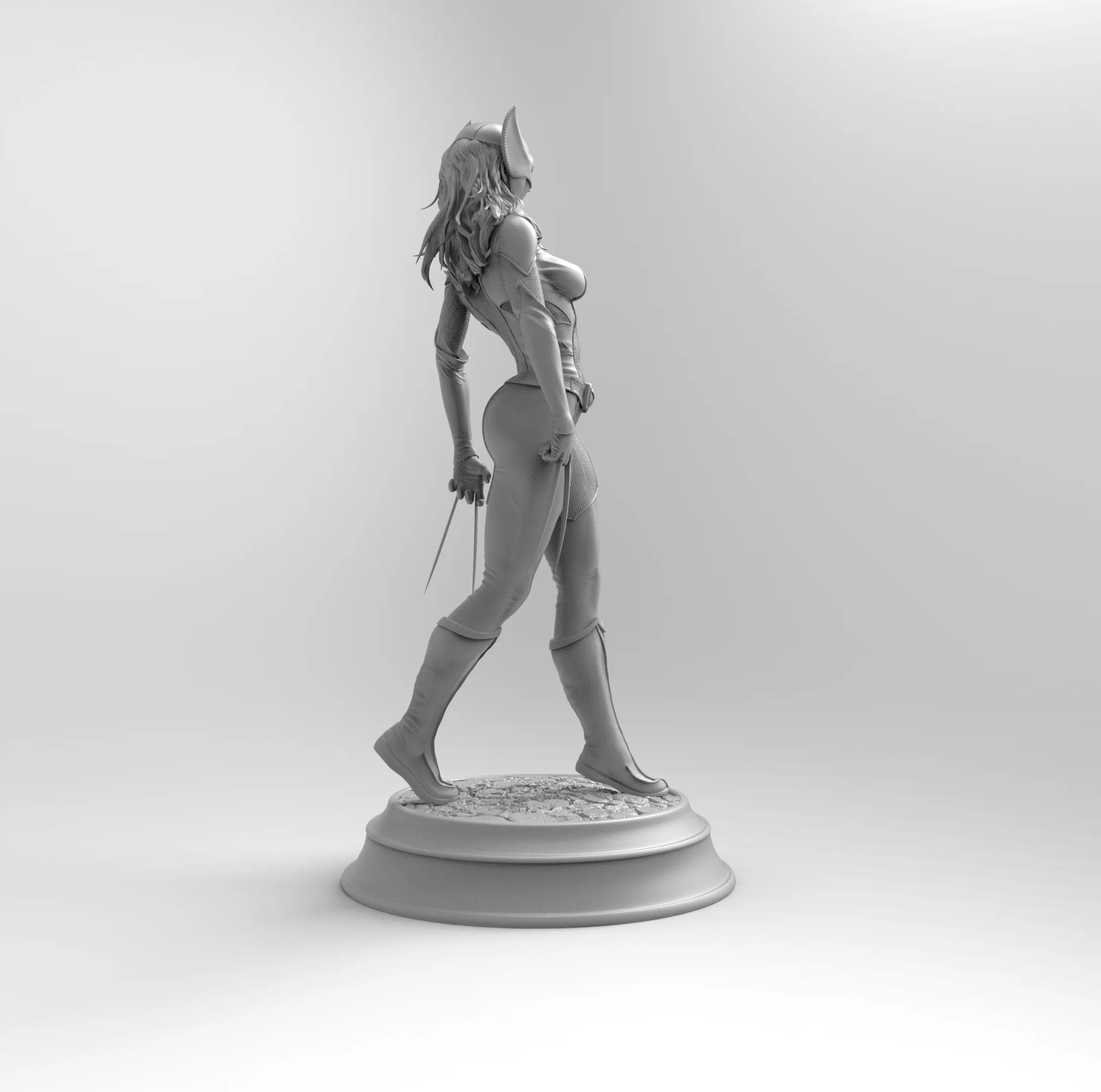A131 - Comics Character X23 Kinney, STL 3D model design download print files
