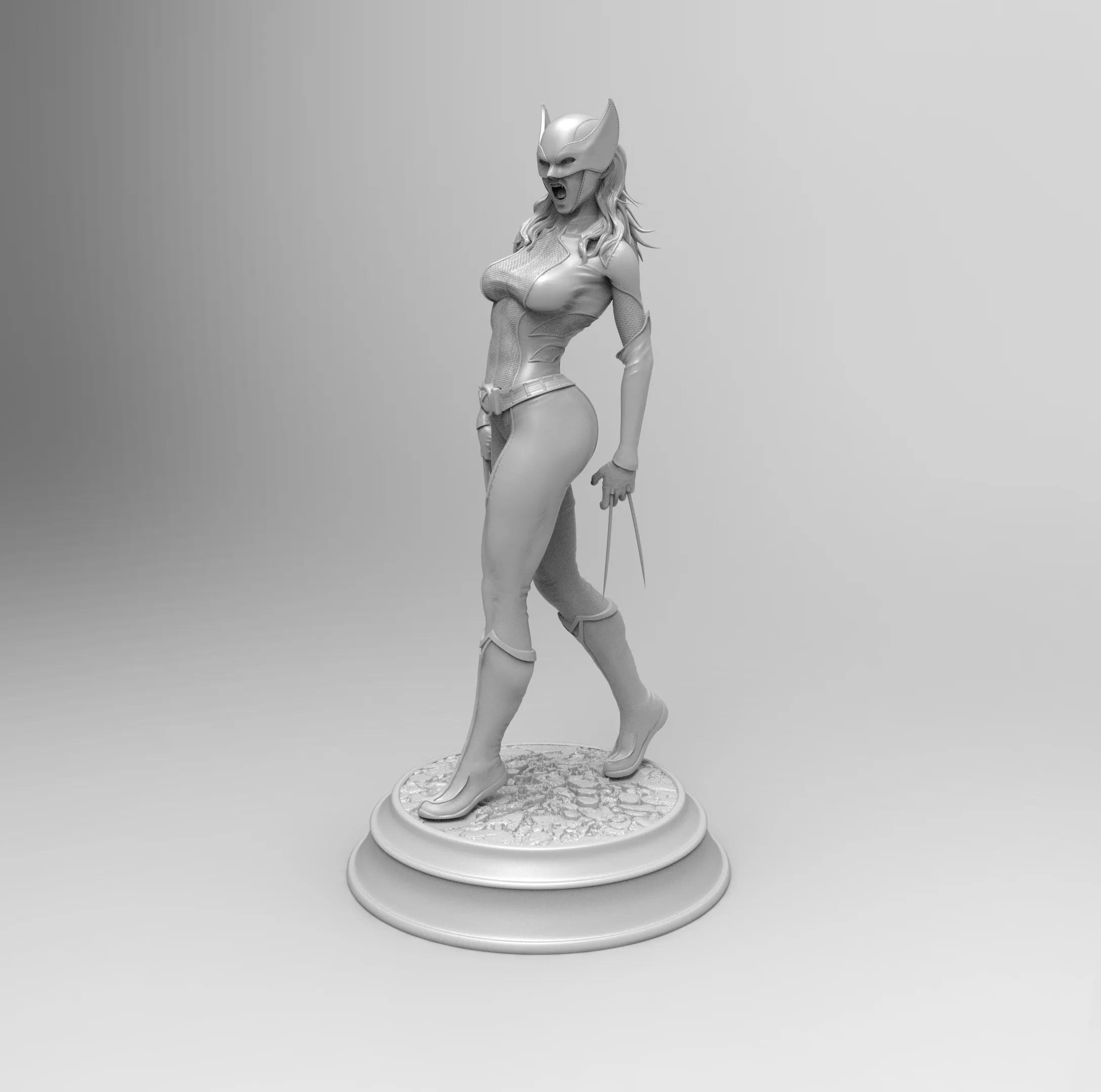 A131 - Comics Character X23 Kinney, STL 3D model design download print files