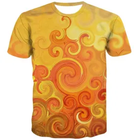 abstract shirt  clothing personality  fun geometric colorful art Casual art costume men
