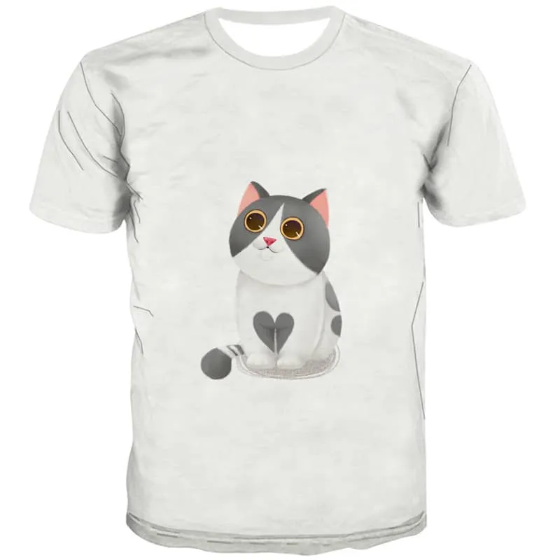 abstract shirt Hip hop tshirt 3D personality art costume Casual fun geometric colorful art men