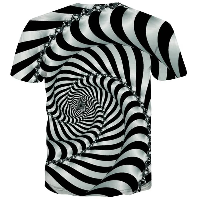 abstract shirt  personality t shirt 3D  men Casual art costume fun geometric colorful art