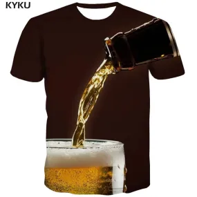 abstract shirt personality tee shirt fun geometric colorful art Cool art costume men