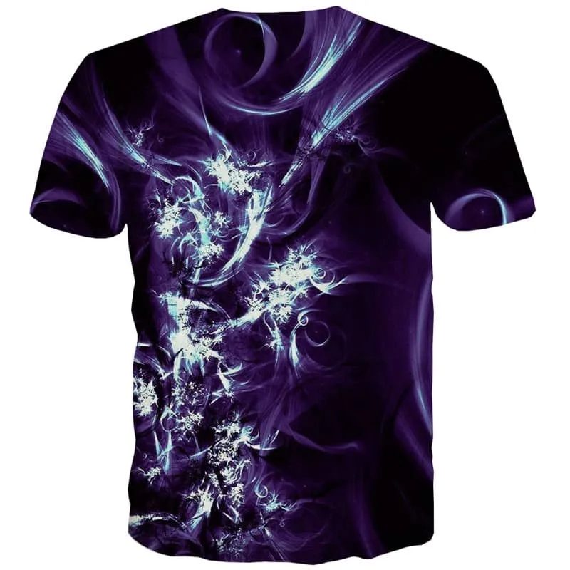 abstract t shirt  Funny 3D t shirt personality  art costume fun geometric colorful art Cool man