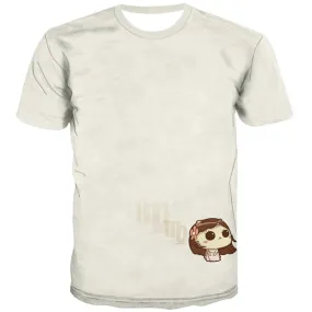 abstract t shirt  Novelty 3D shirt personality  art costume fun geometric colorful art Casual men