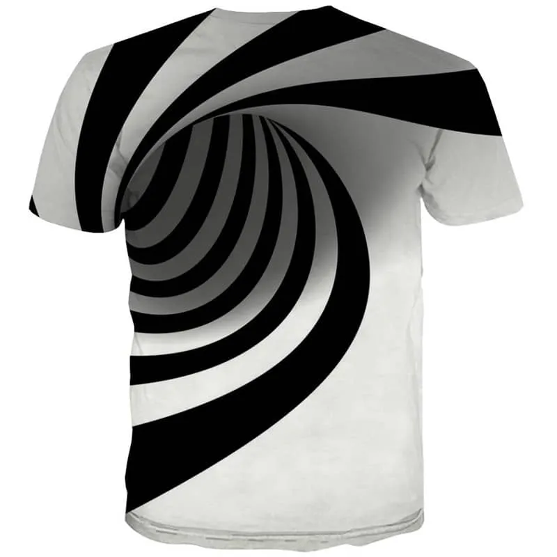abstract tshirt  Casual shirt 3D personality  men fun geometric colorful art Casual art costume