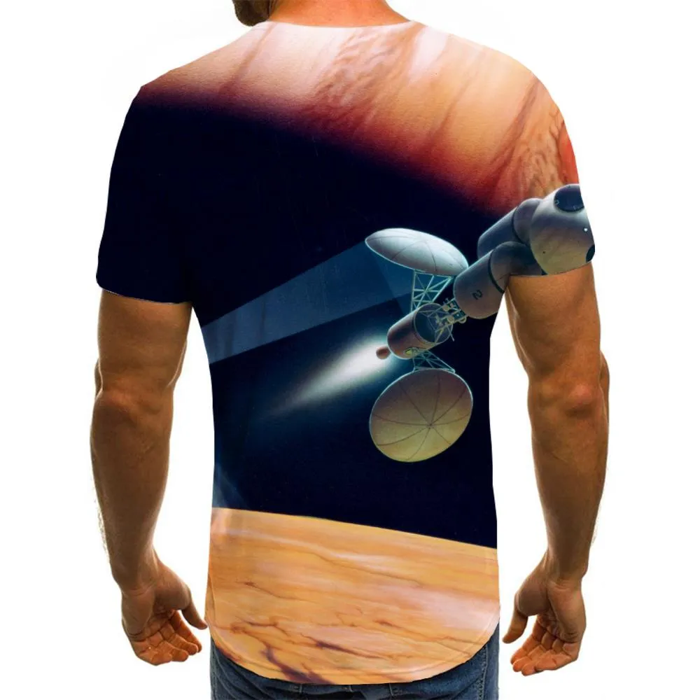 Airship shirt air ship t shirt 3D men Casual art costume flying ship