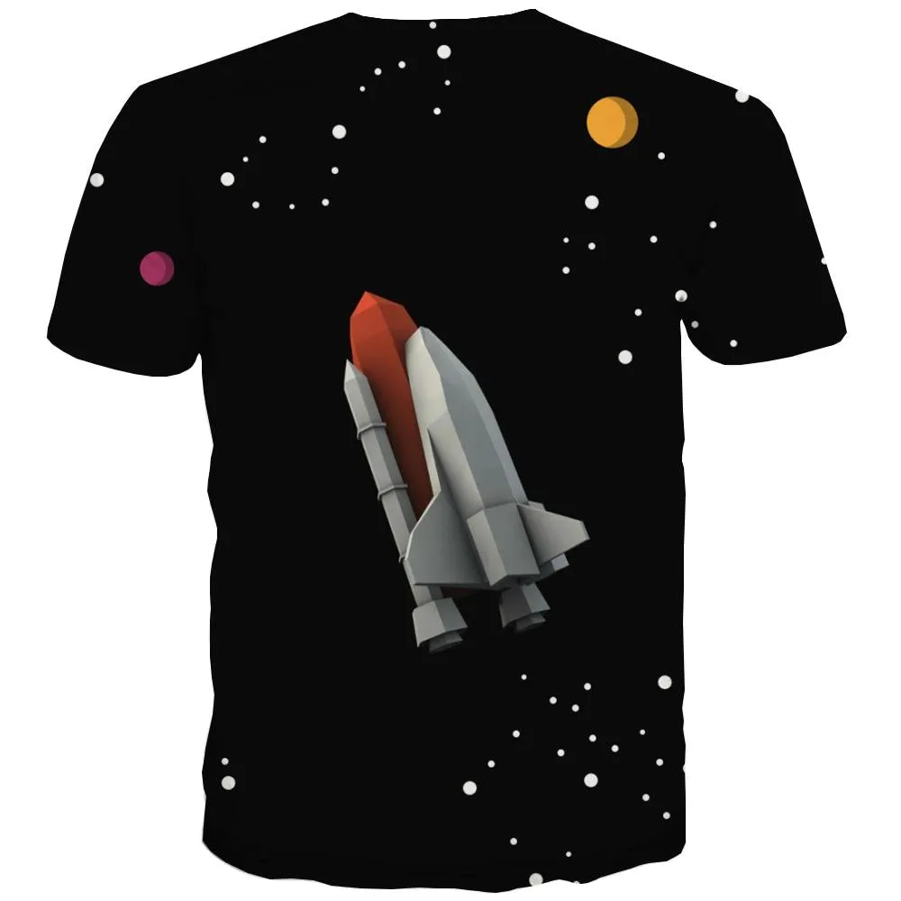Airship t shirt air ship tee top flying ship art costume Casual men