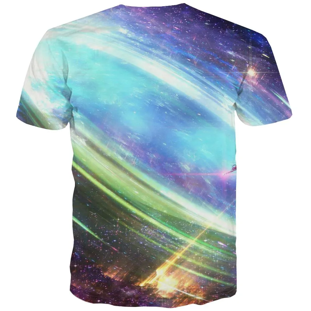 Airship t shirt Casual air ship Casual flying ship art costume men