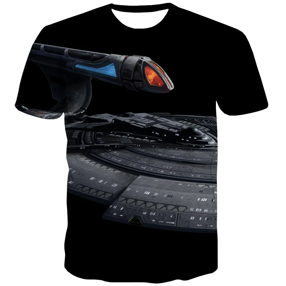 Airship tshirt air ship tee top art costume men Cool flying ship