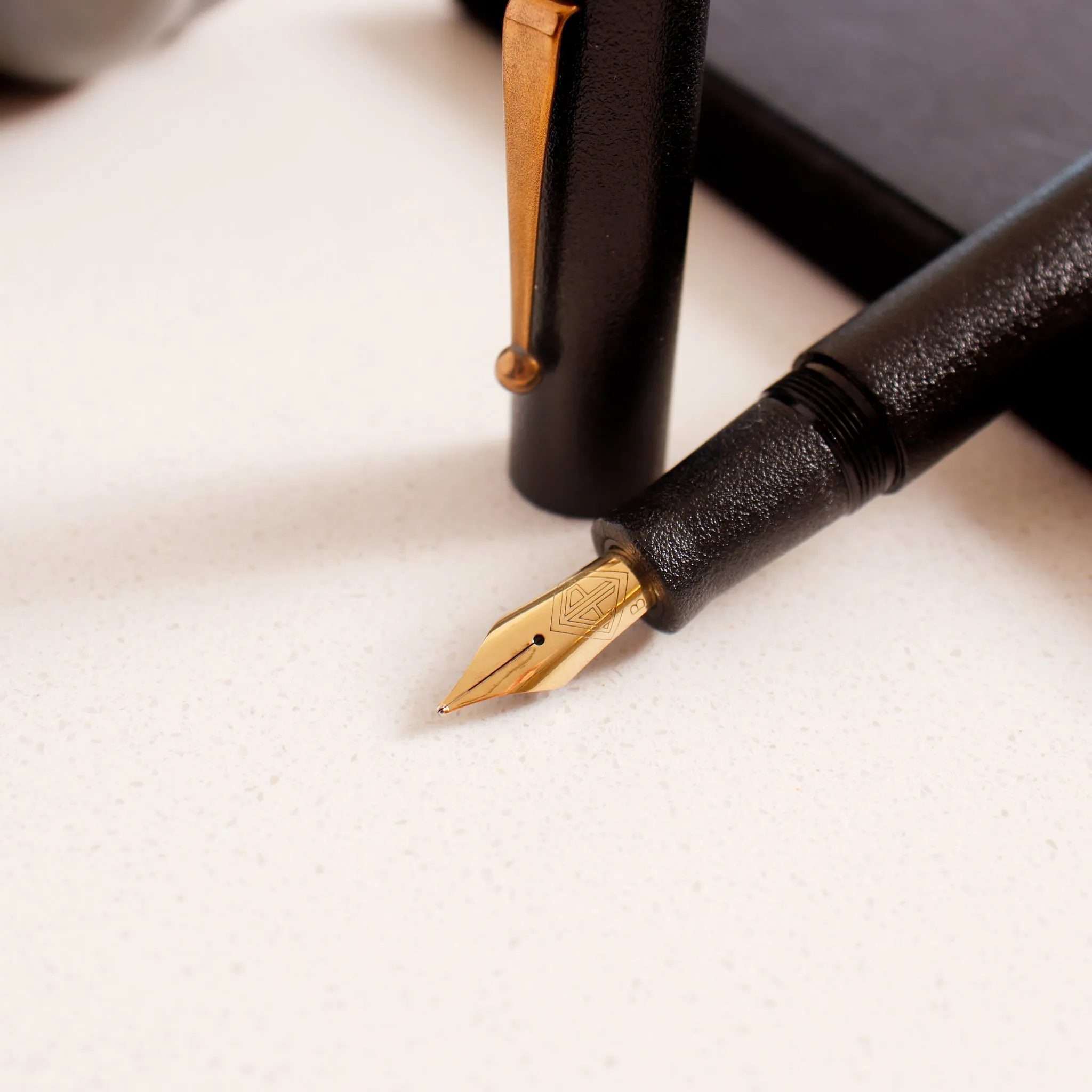 AP Limited Editions Ishiji Black & Gold Fountain Pen