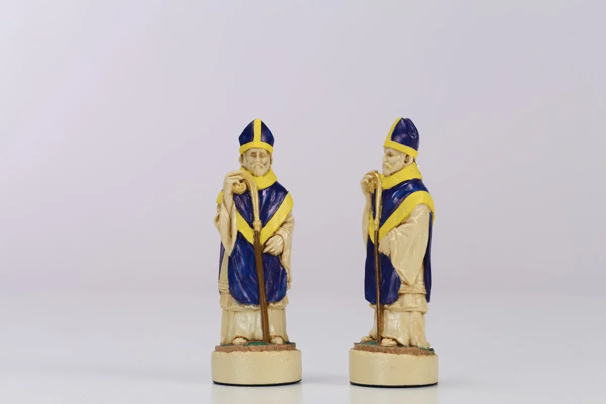 Battle of Bannockburn Handpainted Chess Pieces - SAC