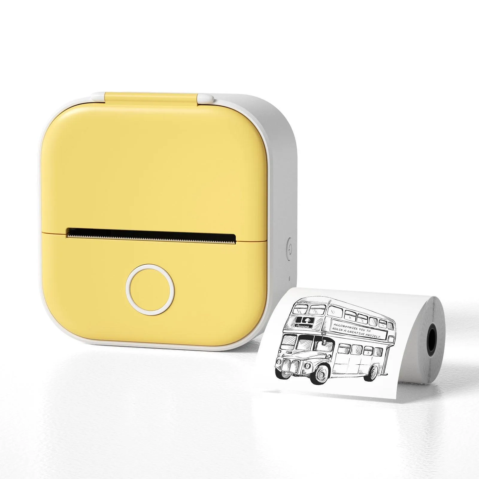 Bluetooth Mini Thermal Label Printer