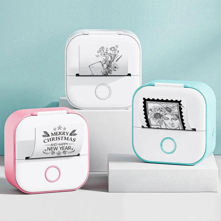 Bluetooth Mini Thermal Label Printer