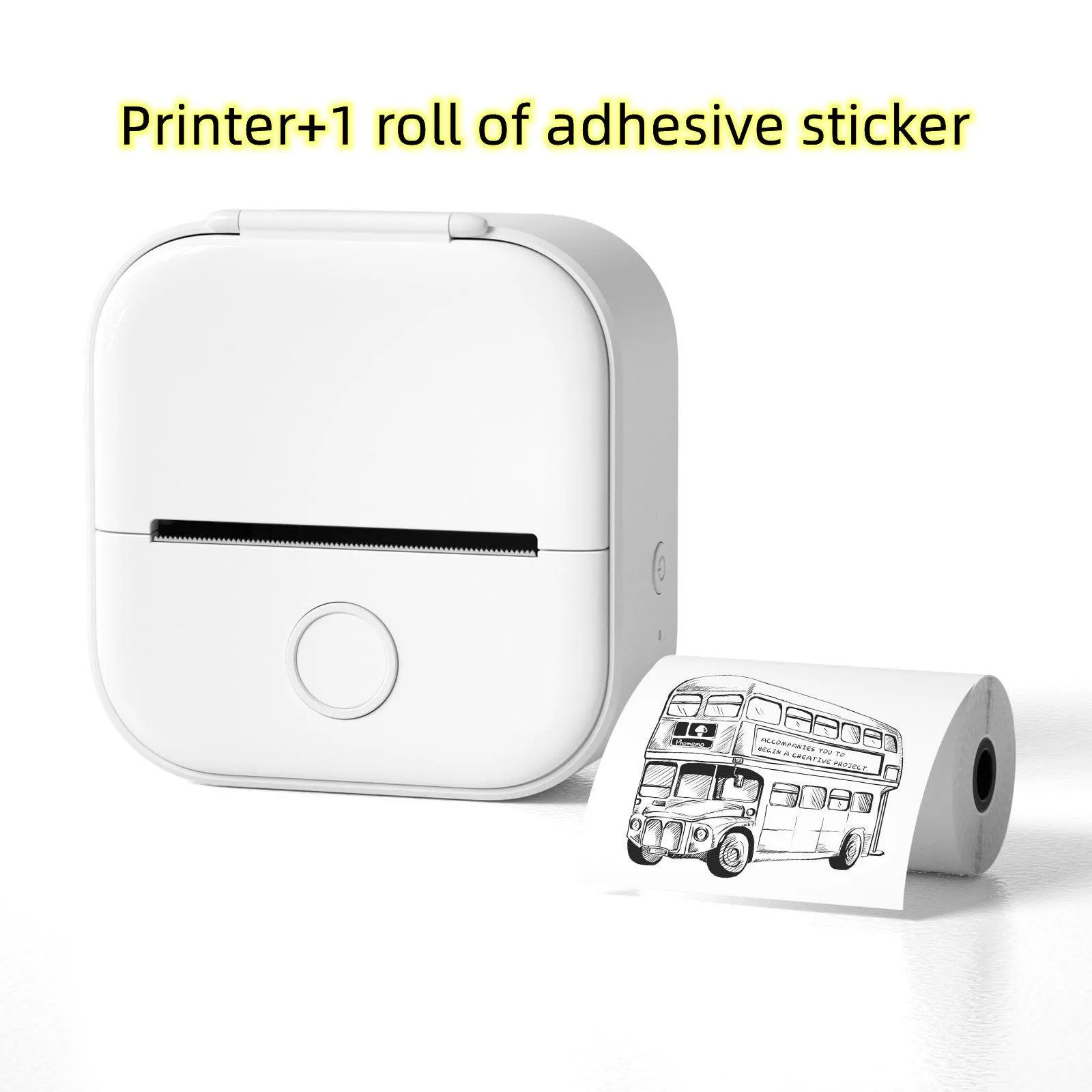 Bluetooth Mini Thermal Label Printer