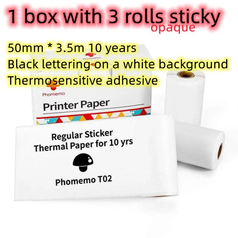 Bluetooth Mini Thermal Label Printer