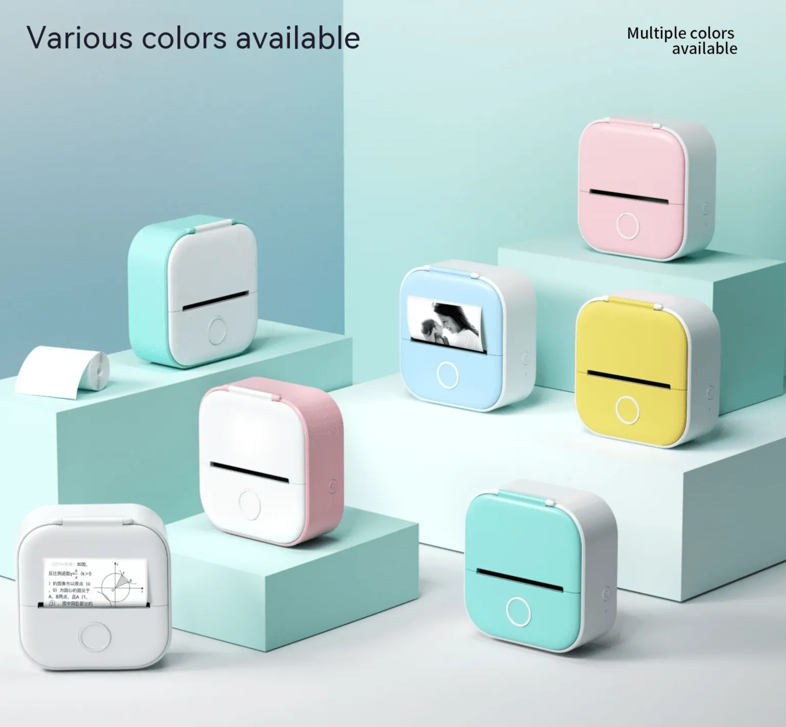 Bluetooth Mini Thermal Label Printer