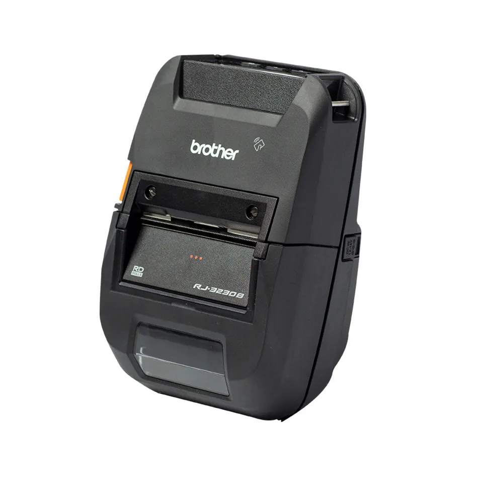 Brother RuggedJet RJ-3230BL 3" Mobile Direct Thermal Printer, Mono, Label/Receipt Print - RJ3230BL