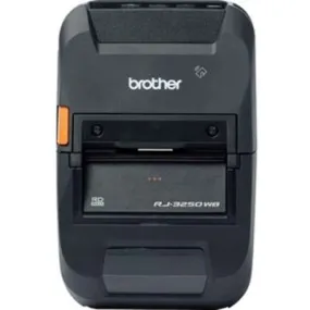 Brother RuggedJet RJ-3250WB-L 3" Mobile Direct Thermal Printer, Mono, Label/Receipt Print - RJ3250WBL