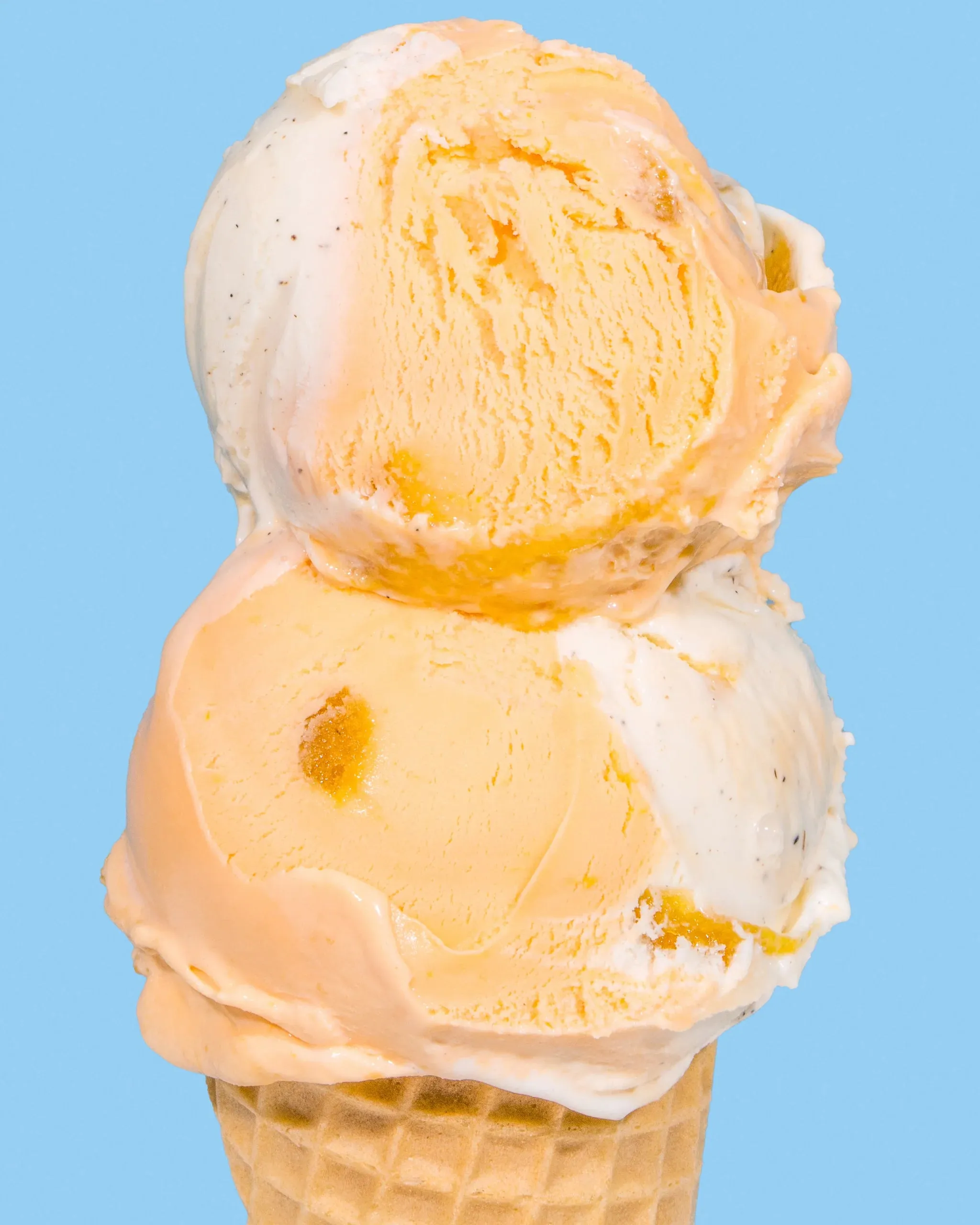 Burnt Orange Dreamsicle Ice Cream