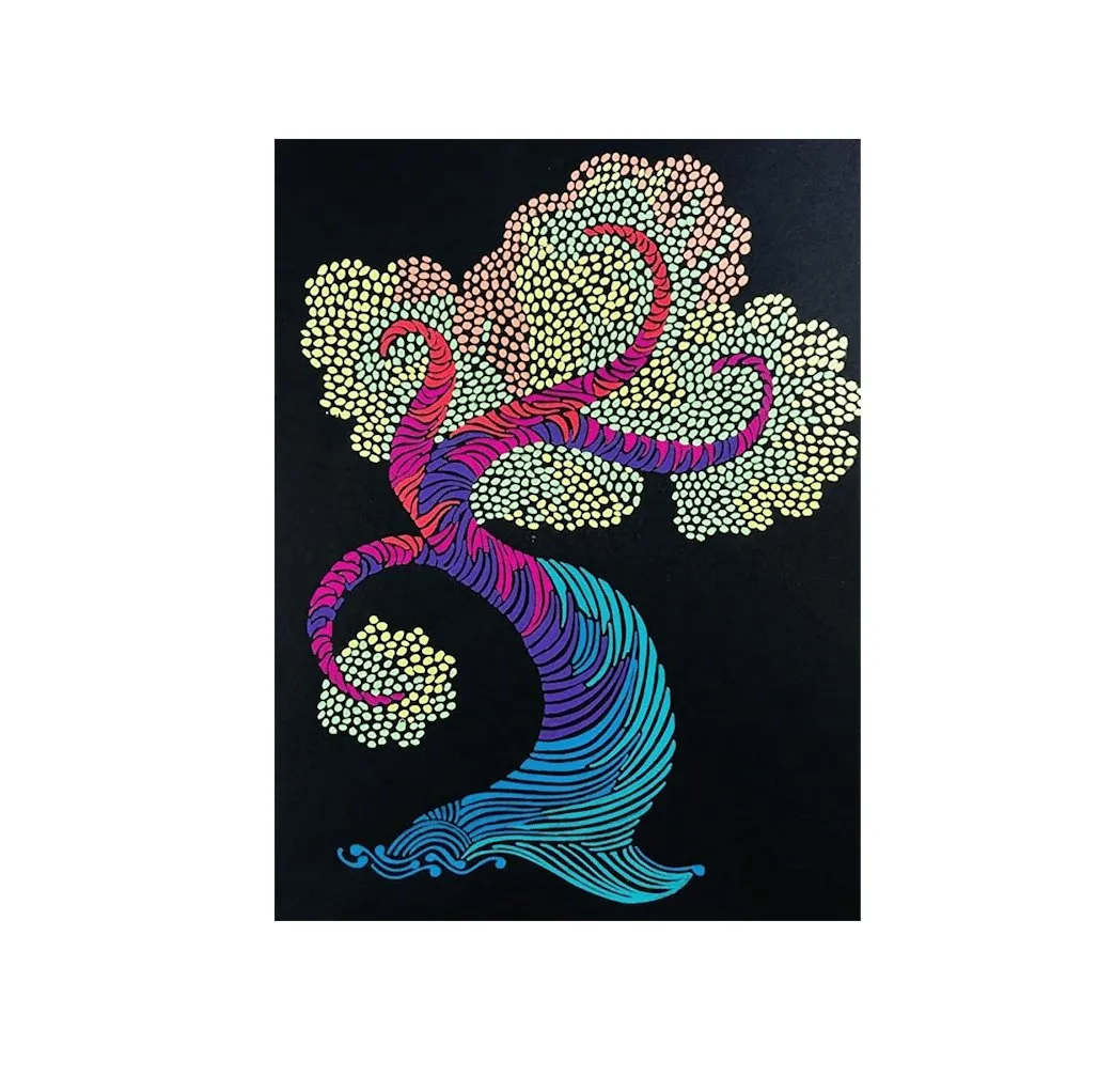 Campap Acid Free 80 GSM A4 Black Drawing Paper-20 Sheets