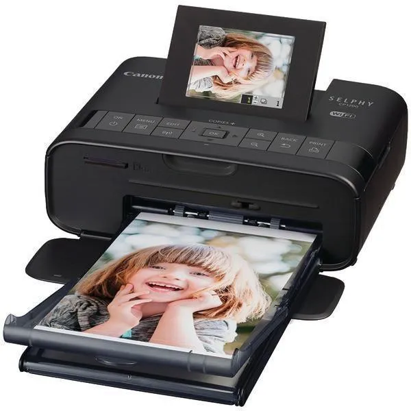 CANON 0599C001 SELPHY CP1200 Mobile & Compact Printer (Black)