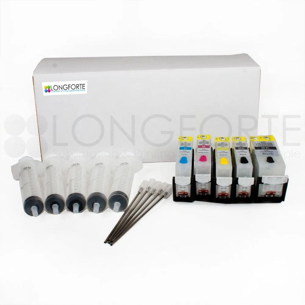 Canon Compatible Set C1 Cartridge Number: pgi520,cli521 (5 cartridge)