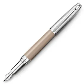 Caran d'Ache Leman Fountain Pen - Bicolour Cashmere Brown