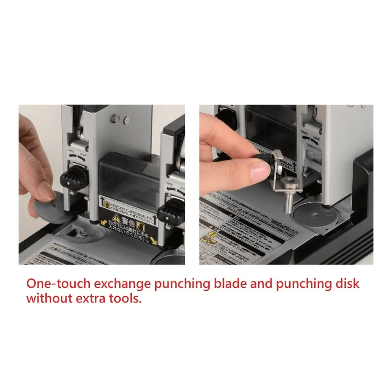 Carl Heavy Duty 2 Hole Punch Up To 100 Sheets Office HD410N Heavy Duty
