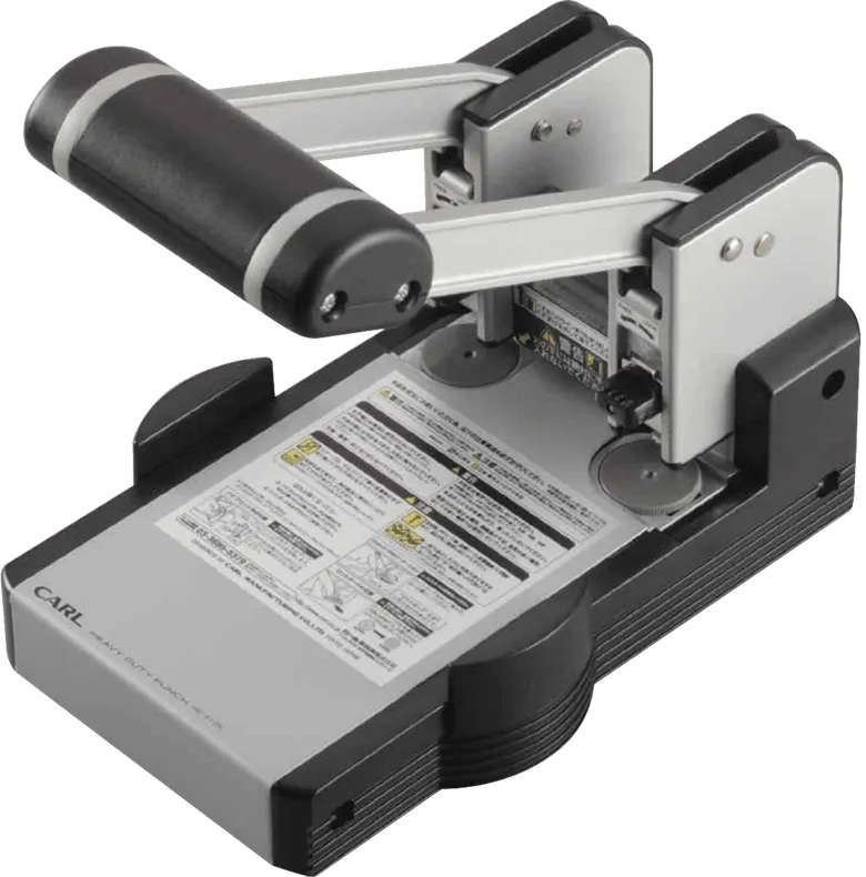Carl Heavy Duty 2 Hole Punch Up To 100 Sheets Office HD410N Heavy Duty