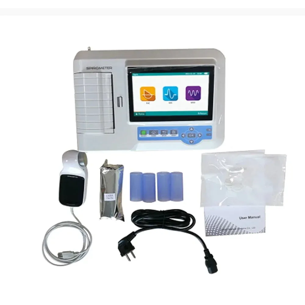 Contec SP100 Digital Spirometer Handheld Lung Function Tester Pulmonary Device Breathing Diagnostic Vitalograph  VC SVC MVV FVC