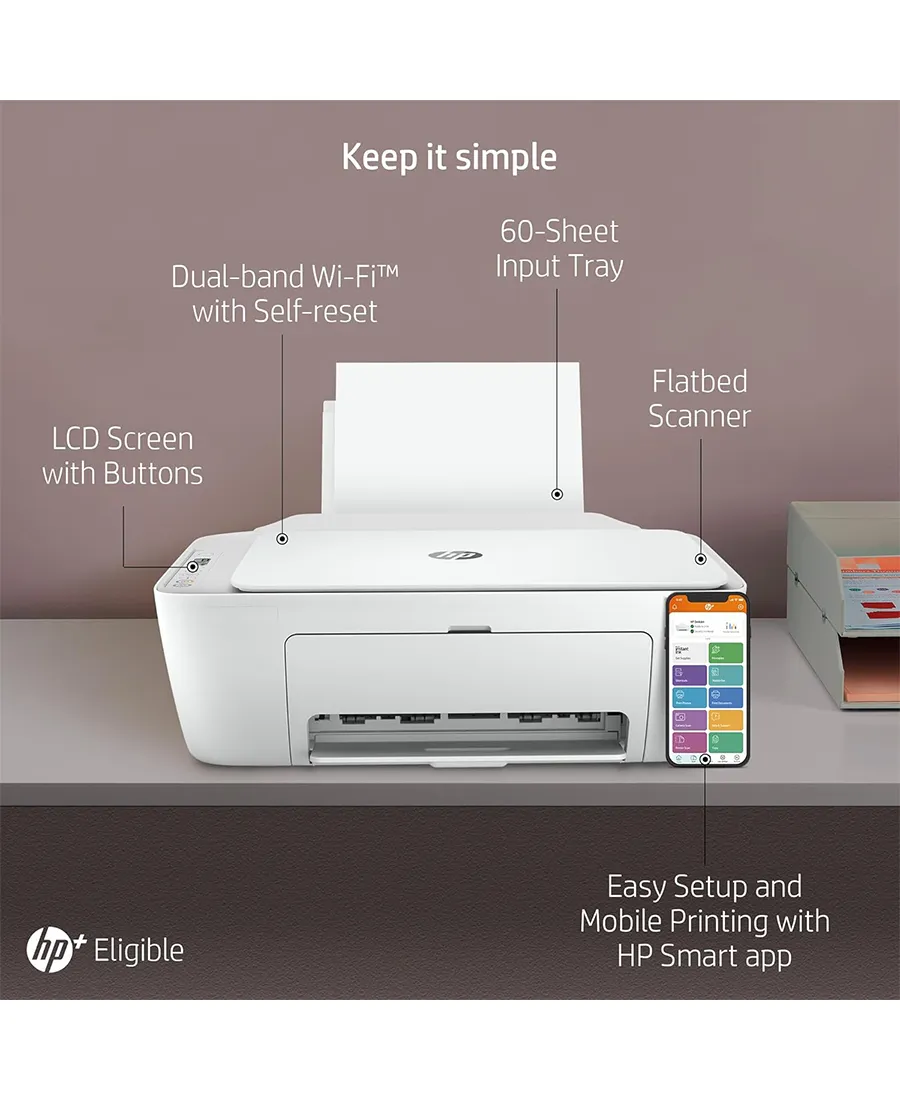 DeskJet 2710e All-in-One Wireless Inkjet Printer
