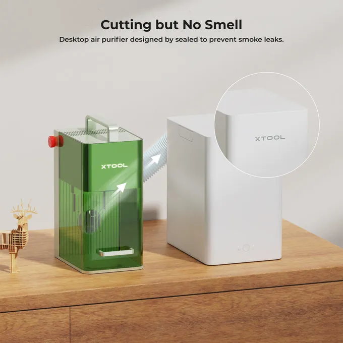 Desktop Air Purifier for xTool F1 Portable Laser Engraver for Permanent Jewelry