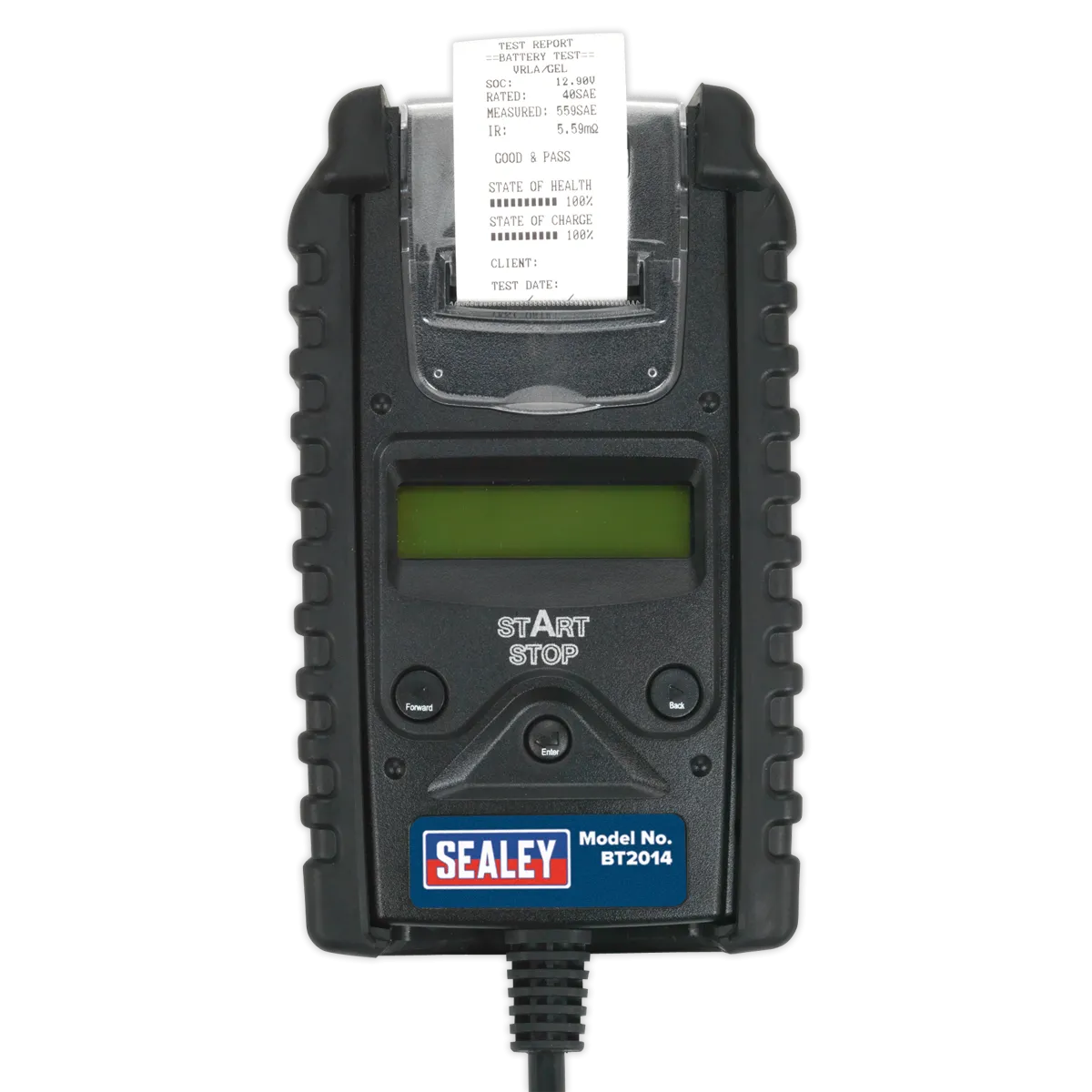 Digital Start/Stop Battery & Alternator Tester with Printer
