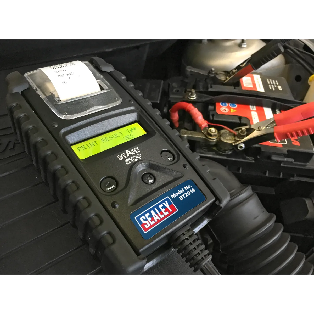 Digital Start/Stop Battery & Alternator Tester with Printer
