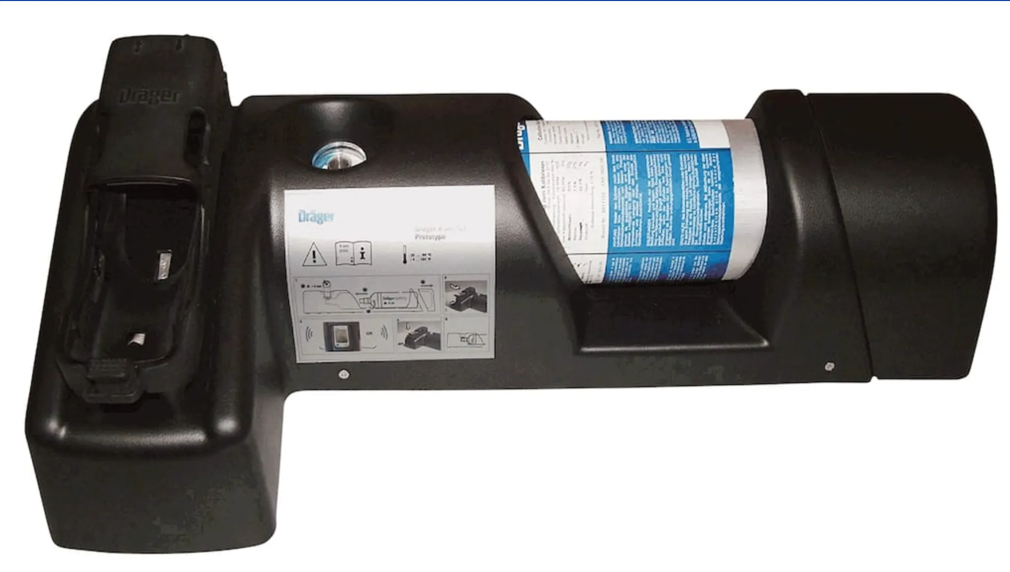 Drager X-AM 2500/500 Gas Monitor Bump Test/Calibration Station - 8319131 - 1/CS