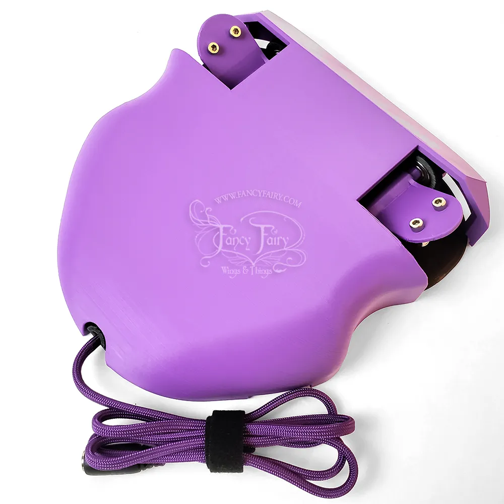 Flapping Fairy Wing Mechanism Pre-assembled in Matte Lavender with Cover