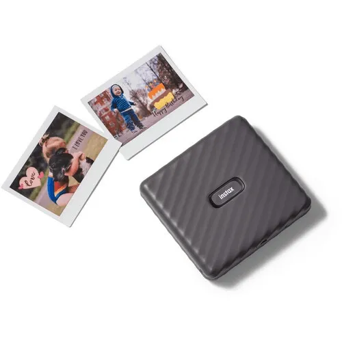 FUJIFILM INSTAX Link Wide Smartphone Printer (Mocha Gray)