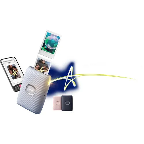 FUJIFILM INSTAX MINI LINK 2 Smartphone Printer - Clay White