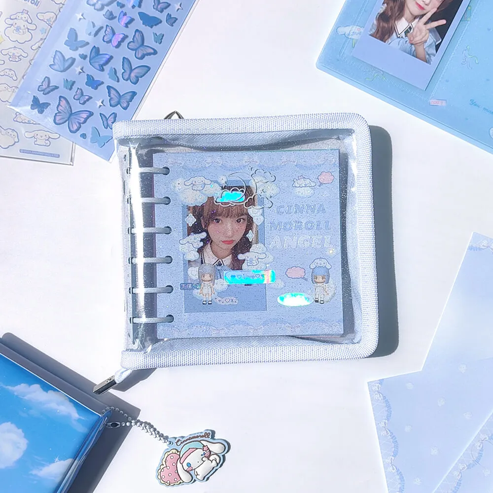 Glitter Kpop Zipper Binder Scrapbook Photo Album